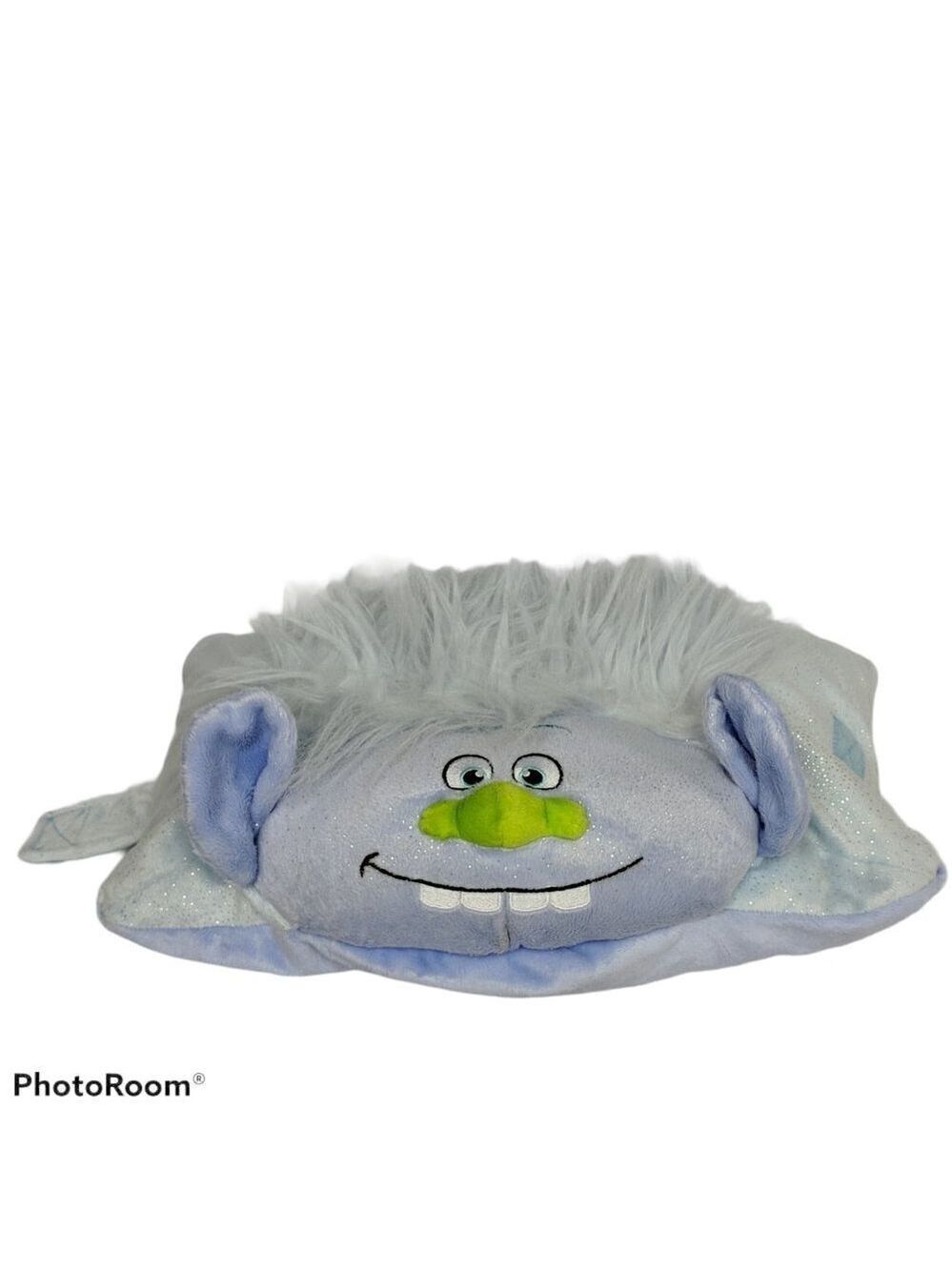 Pillow Pets Trolls Guy Diamond Purple Glitter 13 Inch